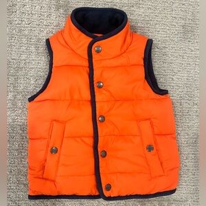 Mini Boden Boys Fleece Lined Puffer Vest, 1.5-2Y